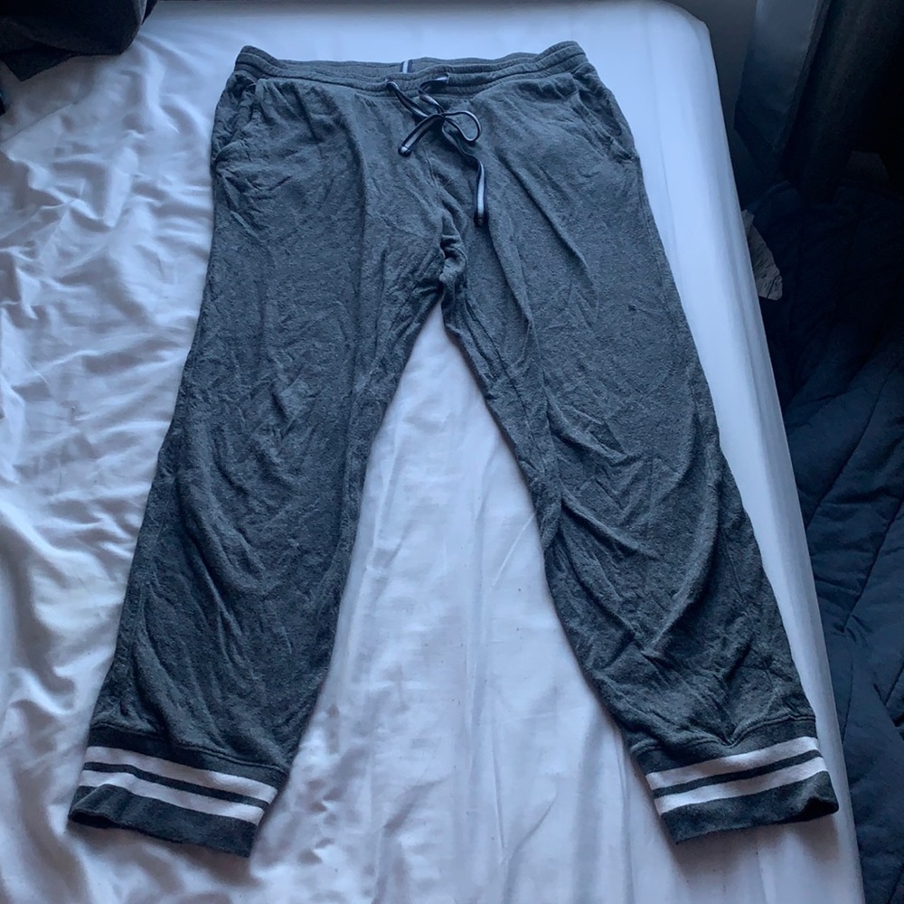 Grey sweatpants